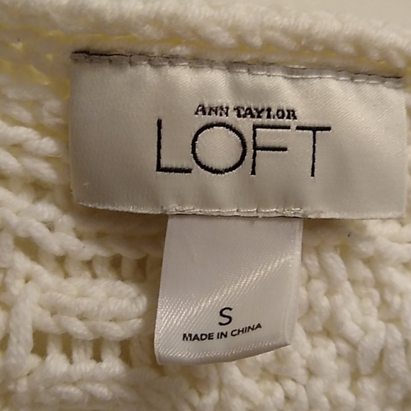 Knit Short Sleeve Sweater | Loft | Sz. S - Picture 2 of 5